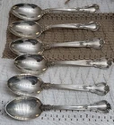 176 Gram Gorham Chantilly Sterling Spoons Lot of 6 Vintage 176 G