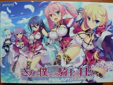 Kimi to Boku to no Kishi no Hibi -Rakuen no Chevalier- Japanese VN PC Game USED