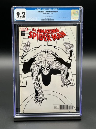 Amazing Spider-Man #800 CGC 9.2 (2018) - Ditko Remastered Sketch Edition 1:1000