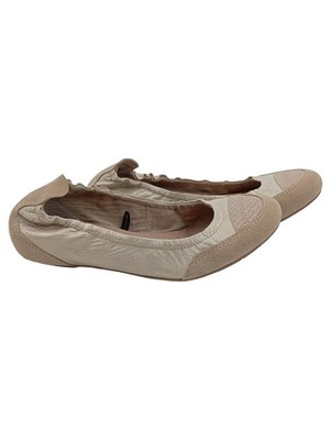 BAMA Ballerinas Damen Größe 38 Beige Casual Schuhe