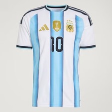 Argentina Home Messi 2026 Authentic With Sleeve Badge Large