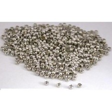 500 Crimp Beads White Spacer Bead Stringing Tubes 2mm