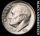 1955-D Silver Roosevelt Dime - Choice Gem Brilliant Unc  Lustrous  #K4161