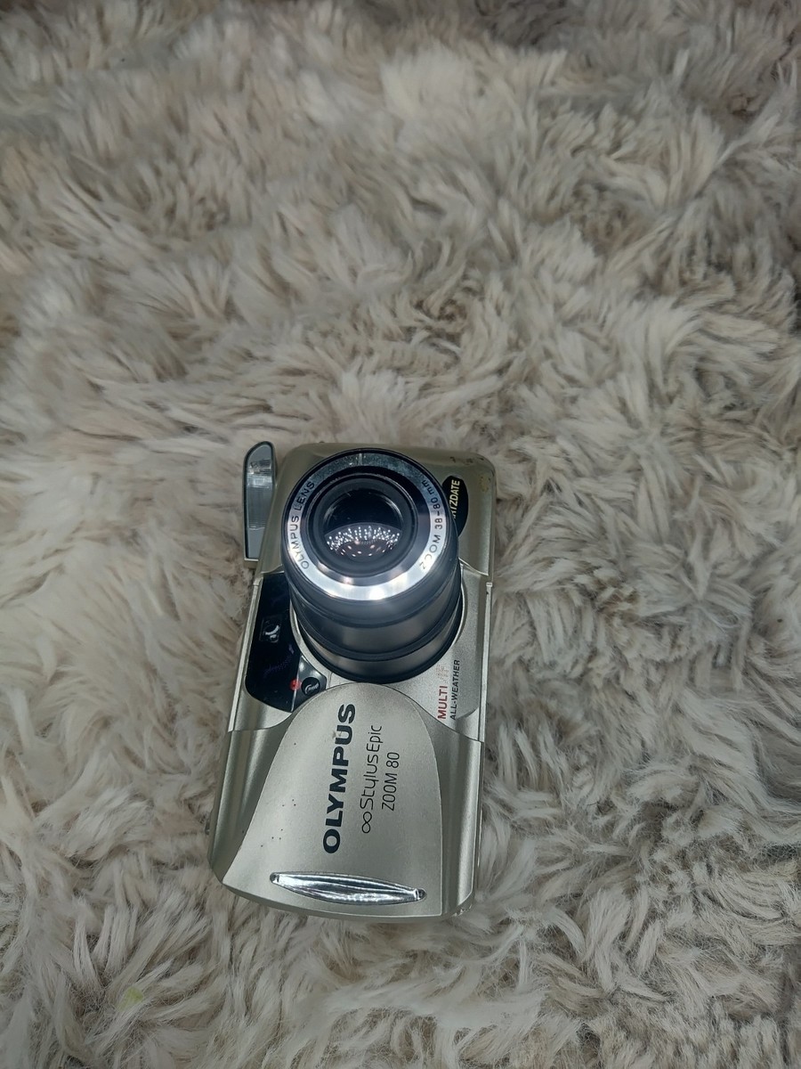 Olympus Stylus Epic Zoom 80 DLX 35mm Point & Shoot Film Camera for