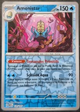 Carte Pokemon AMONISTAR 139/165 HOLO REVERSE EV3.5 MEW 151 FR NEUF