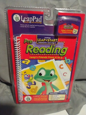 Leap Pad LEAP START New PRE-READING Module Cartridge & Book  NEW SEALED** 