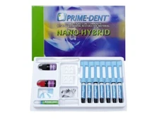 Prime Dent Resin Based Nano Hybrid Visible Light Cure Composite 7 SYR KIT