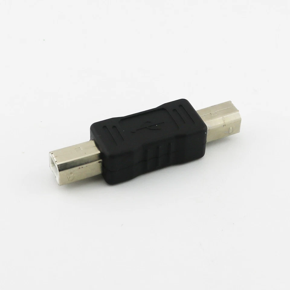 10pcs USB 2.0 Type B Male To USB B Male Printer Port Converter Adapter Connector - Image 3 of 4
