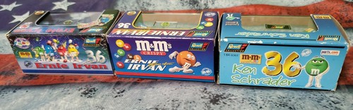 3 REVELL 1999 Ernie Ivan 2000 Ken Schrader 1:64 Nascar m&m Racing Team #36 - Picture 10 of 12