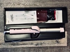 Rotating Curling Iron 1 1/4 inch - Automatic Curling Wand for Beach Wave Curls