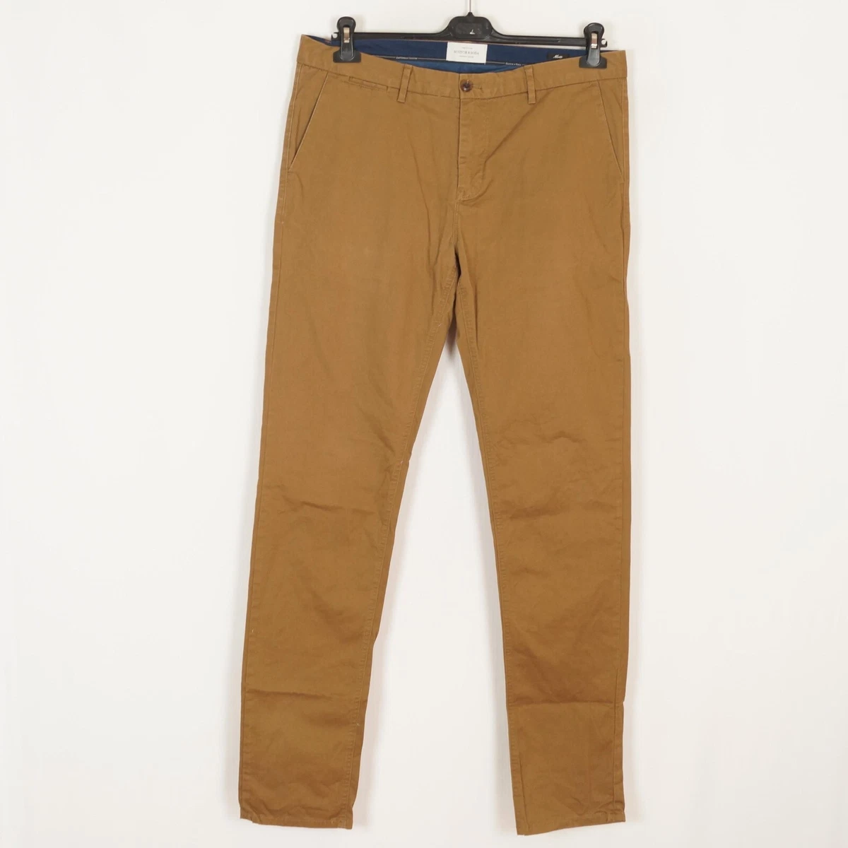 Pantaloni Classici Da Uomo - Marrone Taglia 46R