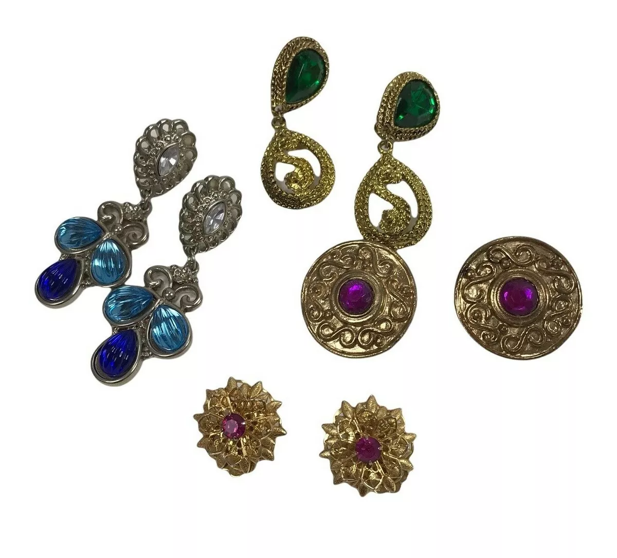 Boho clip clearance on earrings