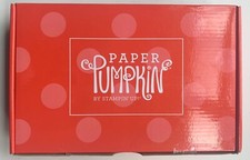 Never Used January 2022 Paper Pumpkin "Kisses  Hugs" Cardmaking Kit Complete