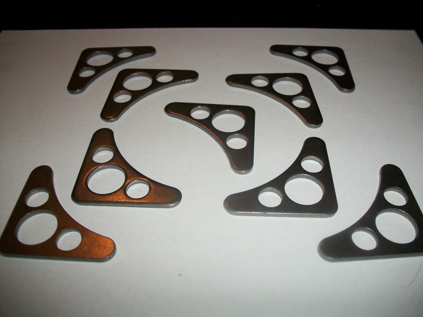 FMR STANDARD 3 HOLE ROLL BAR GUSSETS,1/8" THICK,1093023,TABS 1 3/4