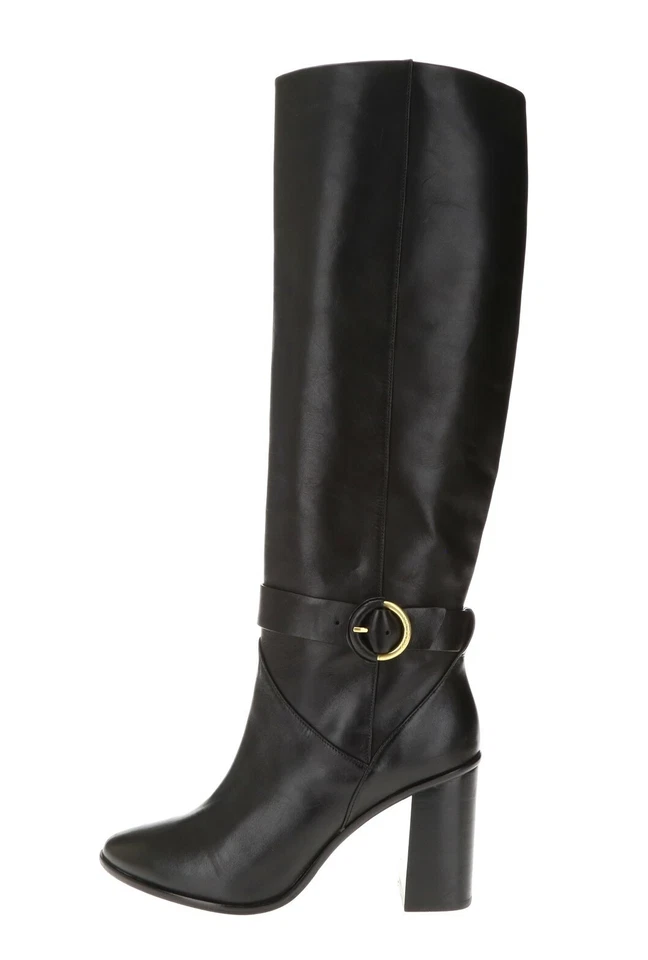Женские кожаные сапоги до колена Ted Baker 245615 черные размер 40/9,5 США средние - Изображение 4 из 4