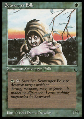 1x Scavenger Folk - LP - The Dark - SPARROW MAGIC - mtg -
