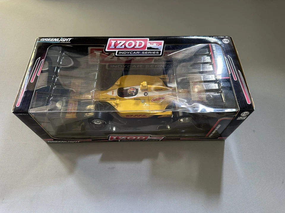 Greenlight IndyCar Series 1:18 Die Cast IZOD Fórmula 1 DHL #28 Diecast Race Car Foto 2 de 4
