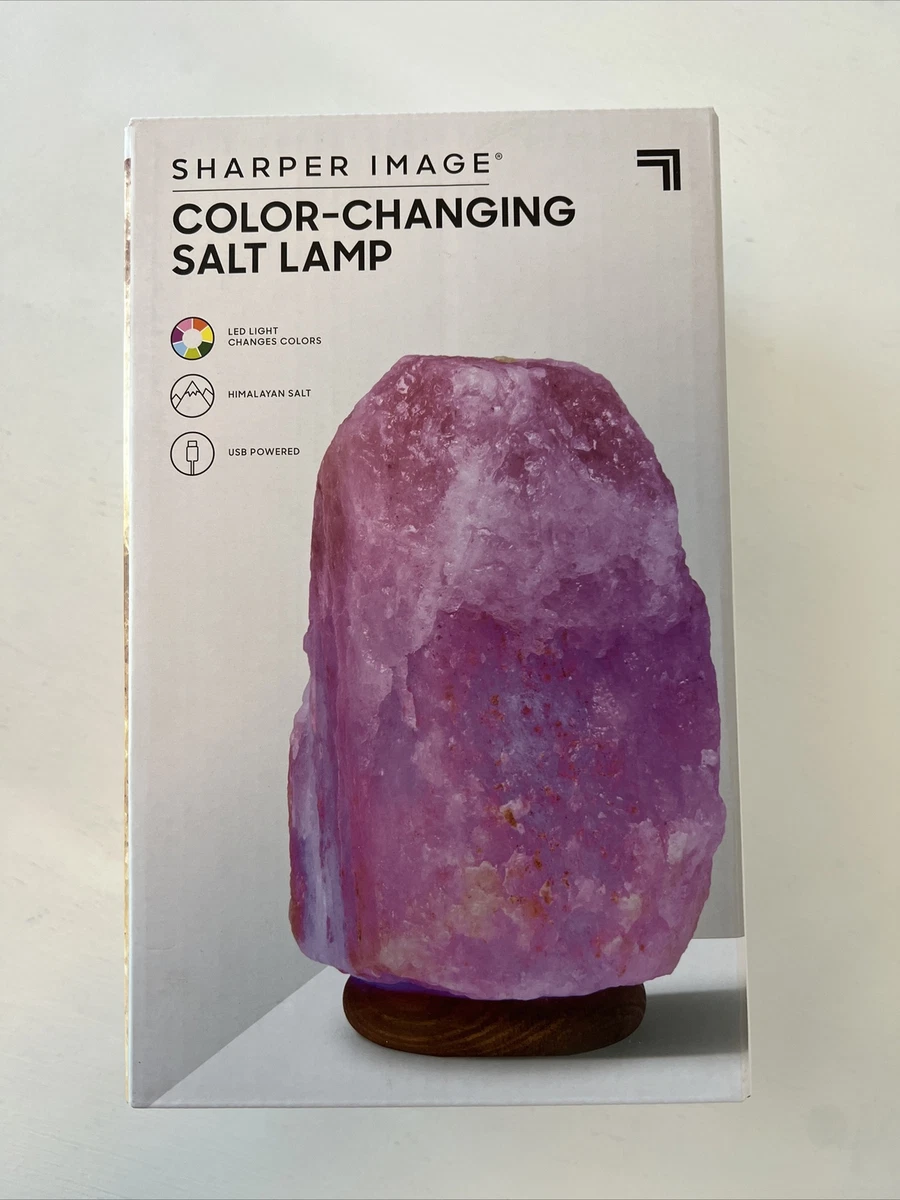 Sharper image himalayan salt lamp deals