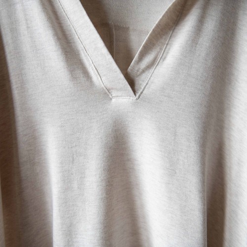 Athleta Westwood Relaxed Oversized Sweatshirt Tee V-Neck Collar NWT 1X - Picture 5 of 15