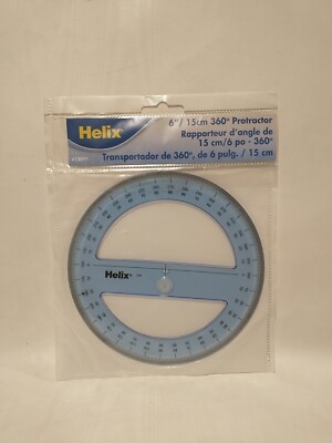Helix Protractor 6in 6'' / 15cm 360° 12091 ... 079252120910
