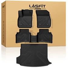LASFIT Floor Mats for Buick Envision 2021-2026 Custom 1st &2nd Row & Cargo Mat