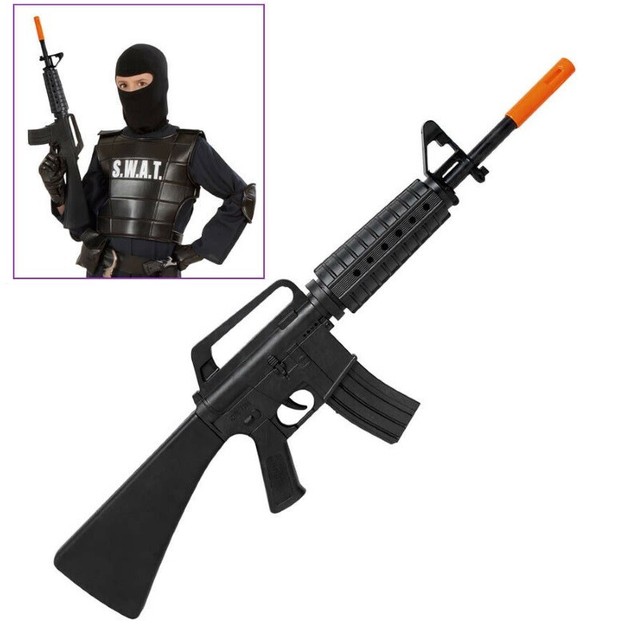 M16 Maschinengewehr Kinder Spielzeug Gewehr Waffe Karneval Fasching Kostum 7084 Ebay