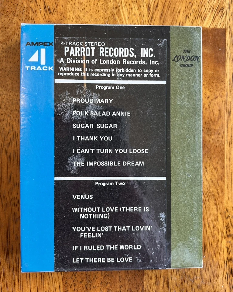 Tom Jones ‘Tom’— **SEALED** 4 Track Stereo Tape Cartridge**RARE FIND - Image 2 of 4