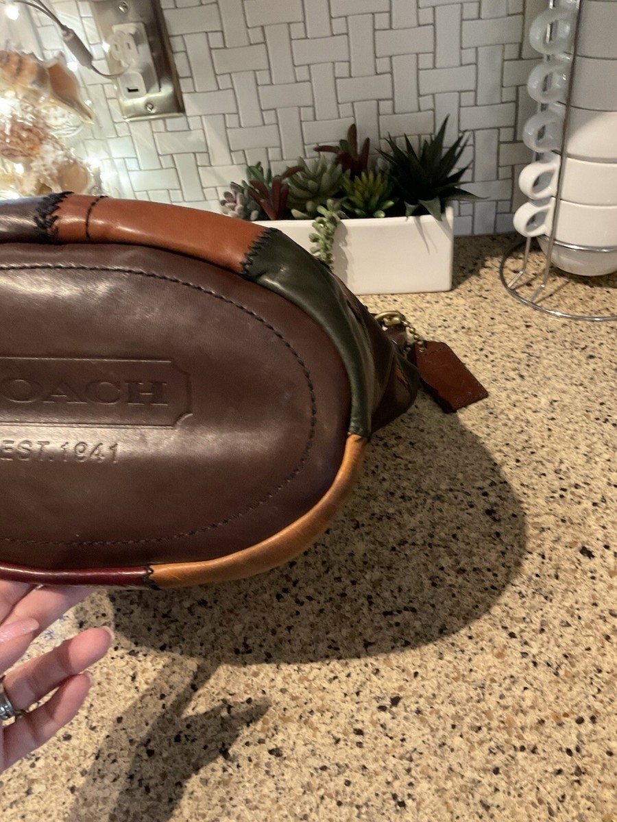 Coach PATCHWORK Leather Large Duffle Bleecker Bag Limited