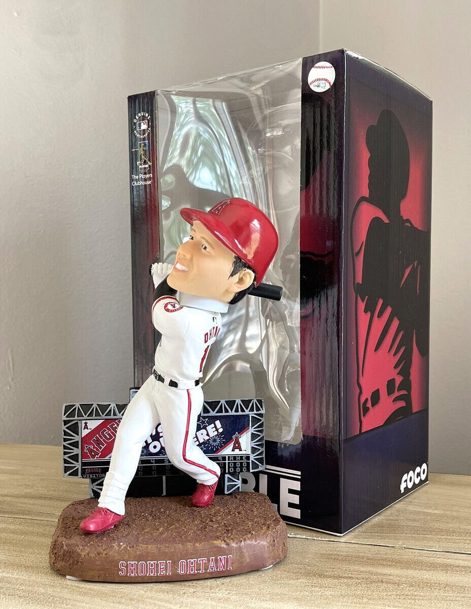 記念グッズ 2021 OHTANI BOBBLEHEAD SHOHEI OHTANI HISTORIC SEASON BOBBLEHEAD 2021 BRAND NEW IN