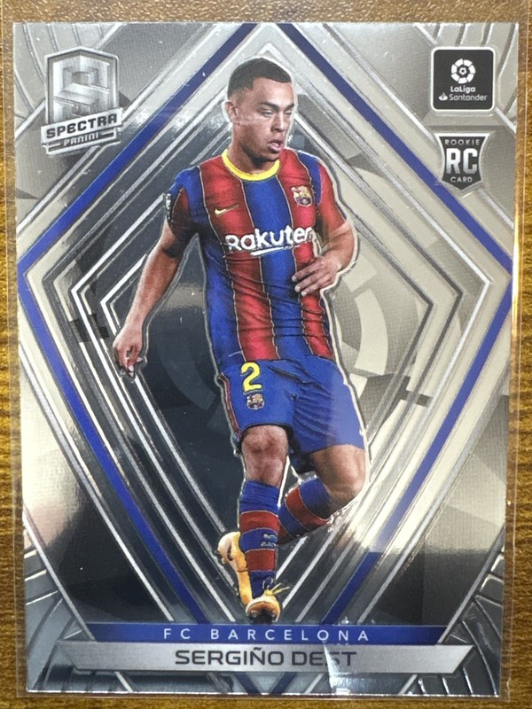 2020-21 Panini Chronicles - Spectra La Liga Sergino Dest #14 (RC)