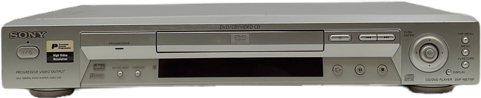 Sony DVP-NS715P Multi-Format DVD Player Region 1 CD MP3 480p S-Video