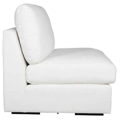 Uttermost Refuge Armless Arctic White Sofa - Picture 3 of 6
