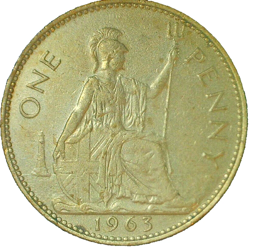 Circulated 1963 UK Pennies for sale | eBay