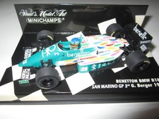 Pma Minichamps 1/43 Benetton B186 Bmw 1986 San Marino Gp 3Rd Place No20 Gerhard 
