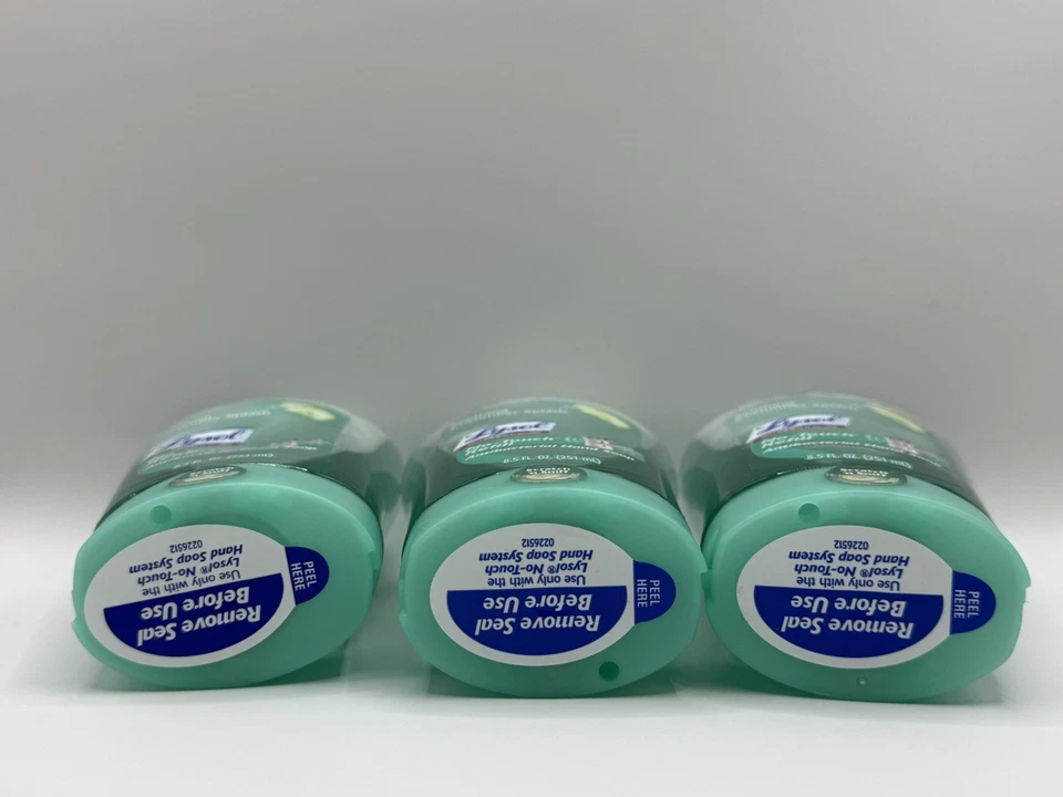 Lysol No Touch 手部香皂分装机补充装大量黄瓜飞溅香味已过期 — 第 4/4 张图片