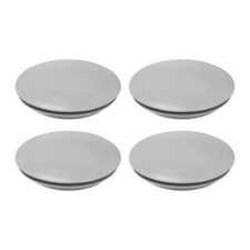4Pcs Snug Plugs, Rubber Hole Plugs Fit 50mm (1.97 Inch) Hole Dia. Gray