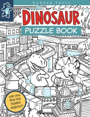 Bunker Press Dinosaur Puzzle Book by DeSantis, Mike [Paperback]