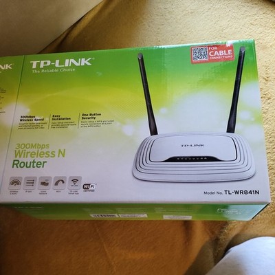 TP-Link TL-WR841N Wireless N Router - 300Mbps 4 Port Dual Antenne