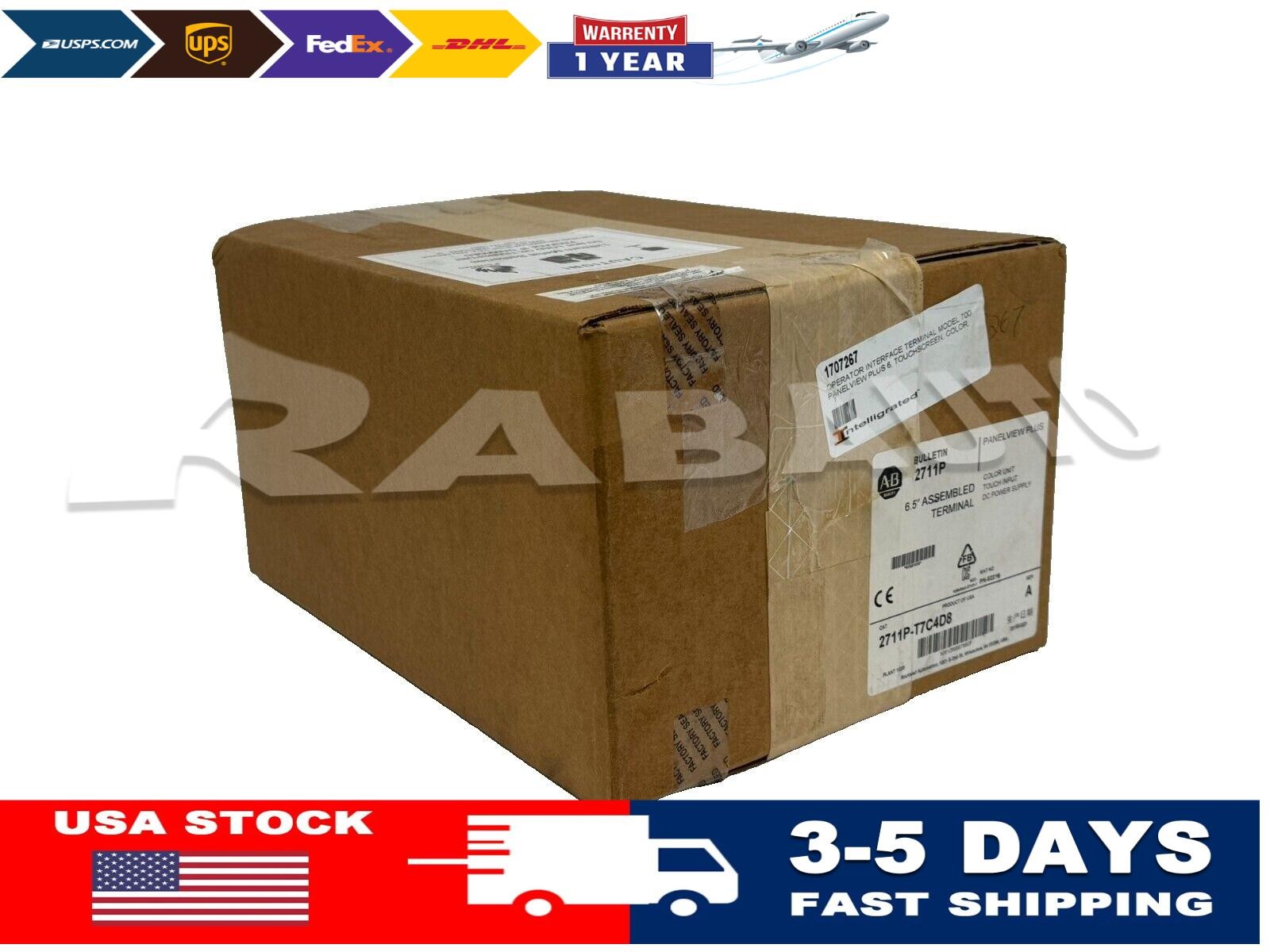 ALLEN BRADLEY 2711P-T7C4D8 PANELVIEW PL 700 SER. A 6.5'' US Free Tax