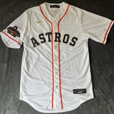 Nike MLB Houston Astros #44 Yordan Alvarez 2022 Gold Rush Jersey Mens Size Small