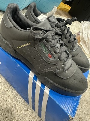 Adidas Yeezy Powerphase Calabasas Black Youth Size 6.5 Brand New