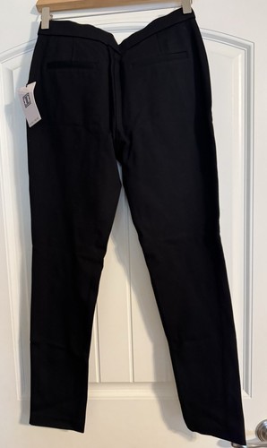 Ivanka Trump Slim Cropped Dress Pants Women’s Size Small Black Zip Pockets - Picture 5 of 7