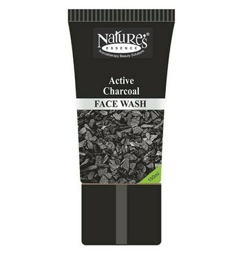 2x Nature's Essence Active Charcoal Face Wash 150ml