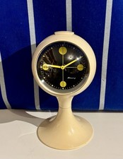 1970s Vintage Space Age Blessing West Germany Alarm Clock Mid Century Modern
