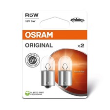 R5W OSRAM 12V BA15s 12V BREMSLICHT RÜCKLICHT LAMPE GLÜHBIRNE 2x STÜCK