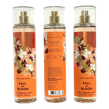 Bath Body Works FALL IN BLOOM Fine Fragrance Mist 8 oz 3-PACK