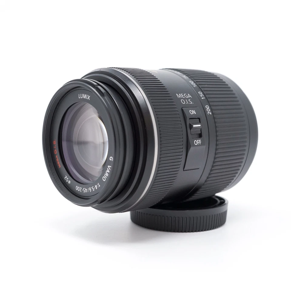 Panasonic Lumix G Vario 45-200mm f/4-5.6 Zoom Lens for Micro 4/3 MFT - Great - Image 2 of 4