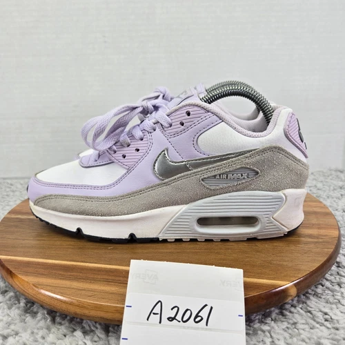 Nike Air Max 90 White Violet Frost GS sneaker casual atletica bambini 6 anni CD6864 123