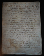 French Antique Manuscripts 1600-1649 Date of Publication for sale