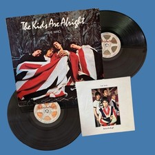 The Who The Kids Are Alright 2xLP MCA2-11005 1979 Soundtrack w/Booklet EX